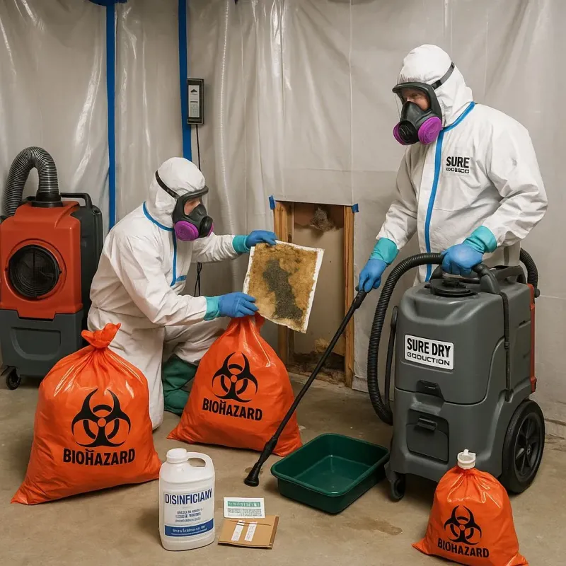 Contaminated Water Handling Protocols process in North Bellport, NY